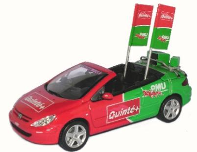 Norev 473766 Peugeot 307 CC PMU Die cast 1:43