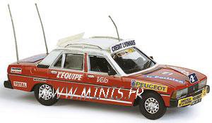 Norev 476400 Peugeot 604 DIRECTION COURSE EQUIPE Die cast 1:43