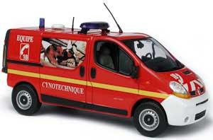 RENAULT TRAFIC POMPIER CYNOTECHNIQUE