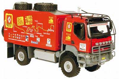 Norev 518801 RENAULT KERAX ROUTE SOIE RALLYE Miniatures 1:43 Norev 518801 RENAULT KERAX ROUTE SOIE RALLYE Miniatures 1:43