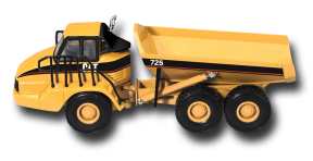 Caterpillar 725 Dumper