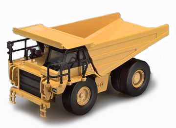 Caterpillar camion dumper rigide