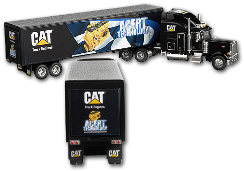 Caterpillar camion mural acert