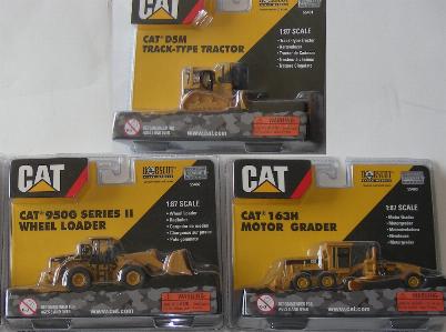 Norscot 55440 Caterpillar Assortiment 12 Pièces Die cast 1:87