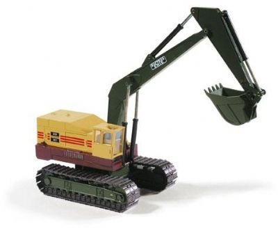 NZG 139 Bucyrus H40 excavatrice with Metal Tracks Miniatures 1:50