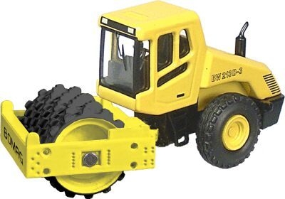 NZG 4753 BOMAG BW 213 AVEC CABINE Die cast 1:87