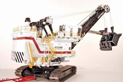 NZG 623 Bucyrus 495 HR Face Shovel Miniatures 1:50