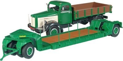 NZG 629 Scania L60 & Nooteboom ADU32VV Drawbar Trailer Miniatures 1:50 NZG 629 Scania L60 & Nooteboom ADU32VV Drawbar Trailer Miniatures 1:50