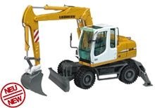 LIEBHERR A314 LITRONIC PELLE SUR PNEUS