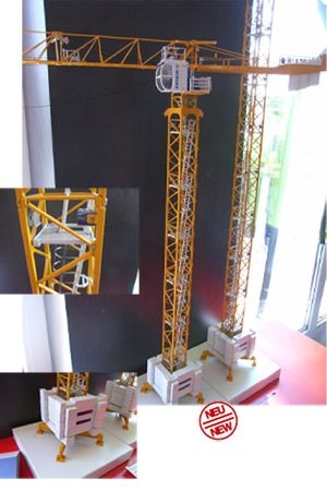NZG 690 Potain MDT 178 Tower Crane Miniatures 1:50 NZG 690 Potain MDT 178 Tower Crane Miniatures 1:50