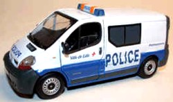Oliex 22153 RENAULT TRAFIC MINIBUS Police LILLE Die cast 1:43 Oliex 22153 RENAULT TRAFIC MINIBUS Police LILLE Die cast 1:43