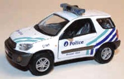 Oliex 51220 TOYOTA RAV 4 Police BELGE Die cast 1:43