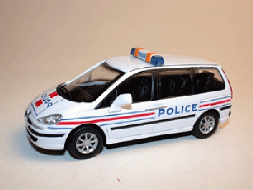 Oliex 52861 Peugeot 807 Police Die cast 1:43 Oliex 52861 Peugeot 807 Police Die cast 1:43
