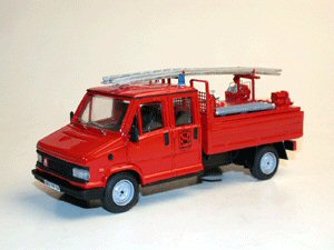 CITROEN C25 DOUBLE CABINE POMPIERS DU RHONE