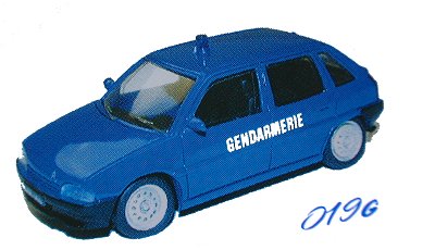 CITROEN AX 5 PORTES GENDARMERIE