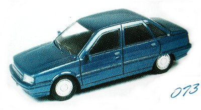 Paradcar 073 RENAULT 21 3 VOLUMES Die cast 1:43