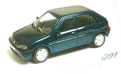 Paradcar 091 CITROEN SAXO 2000 Die cast 1:43