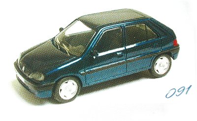 Paradcar 091 CITROEN SAXO 2000 Miniatures 1:43