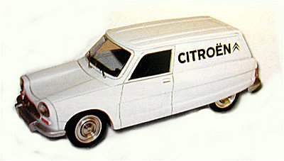 Paradcar 111 CITROEN AMI 8 TOLEE 2 PORTES PUBLICITAIRE Miniatures 1:43