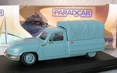 Paradcar 167 PANHARD DYNA Z BACHE Miniatures 1:43 Paradcar 167 PANHARD DYNA Z BACHE Miniatures 1:43