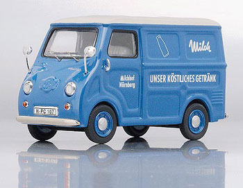Premium 11102 GOGGOMOBIL TL 250 FOURGON LAITERIE Miniatures 1:43