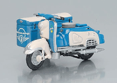 Premium 11903 ZUNDAPP BELLA avec SIDE-CAR BELLA SEVCE CLIENT Die cast 1:43