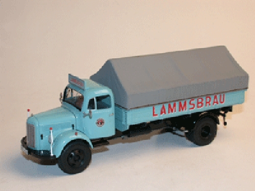 Mercedes Benz L3500 PLATEAU NEUMARLKER LAMBSBRAU