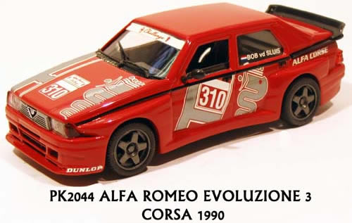 Progettok PK2044 ALFA ROMEO 75 IMSA Evolution 3 Championnat Europe 1998 Die cast 1:43