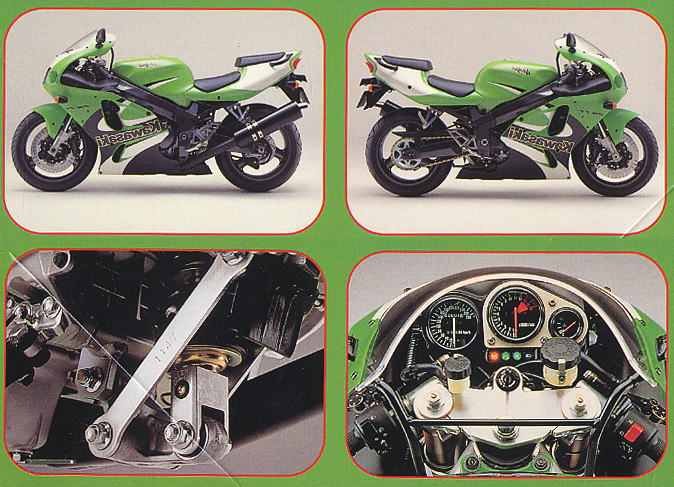 Protar 11442 KAWASAKI ZX 7R 1/9 Die cast 