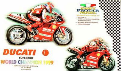 Protar 13408 DUCATI 996 FOGARTY 1999 Die cast 1:9