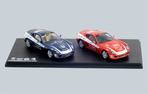 Redline 108 Ferrari F599 Coffret 2 PANAMERICA 2006 Die cast 1:43