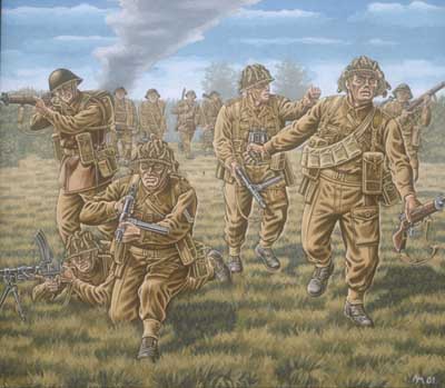 INFANTERIE BRITISCHE WWII