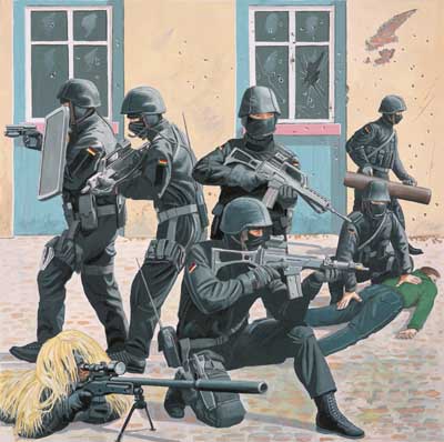 COMMANDOS ALLEMAND FORCE SPECIALE