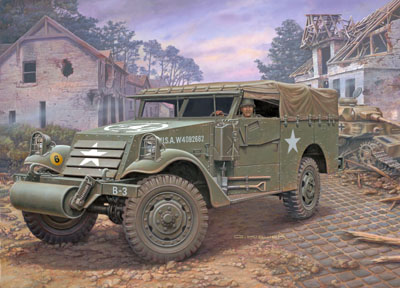 Revell 03078 M3A1 SCOUT CAR Plastic models 1:35 Revell 03078 M3A1 SCOUT CAR Plastic models 1:35