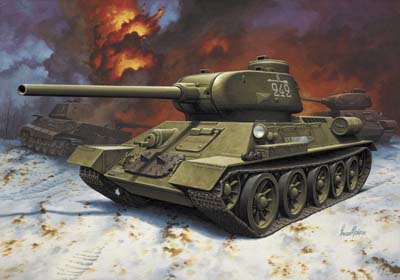 SOVIETIQUE TANK T 34/85