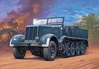 SD KFZ 9 HALFTRACK FAMO18t