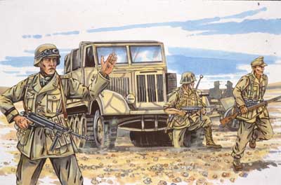 SD KFZ AFRICAKORPS 1/72