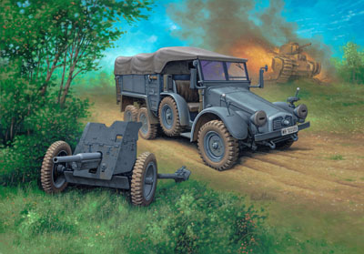 KRUPP PROTZE KFZ.69+3.7PAK