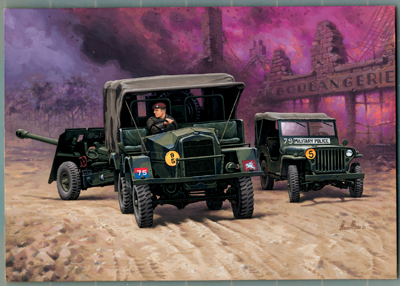 Revell 03219 MORRIS C 8 & JEEP 17 GUN Plastic models 1:76 Revell 03219 MORRIS C 8 & JEEP 17 GUN Plastic models 1:76
