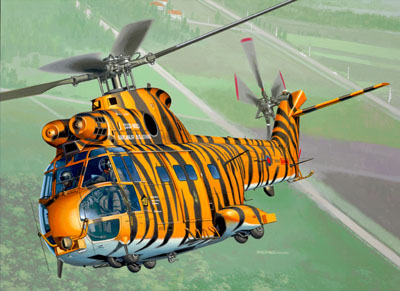 Revell 04047 RAF PUMA TIGERMEET Maquettes 1:144