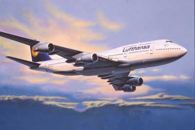 Revell 04219 BOEING 747-400 Plastic models 1:144