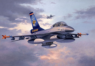 Revell 04355 LOCKHEED F16B TWIN SEATER1 Maquettes 1:72 Revell 04355 LOCKHEED F16B TWIN SEATER1 Maquettes 1:72