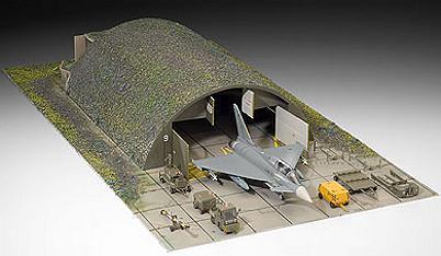 1/72 - Hangar avions - Scratch Revell-04376