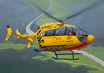 Revell 04481 EUROCOPTER EC 145 ADAC Plastic models 1:32 Revell 04481 EUROCOPTER EC 145 ADAC Plastic models 1:32