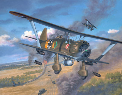 Revell 04500 HENSCHEL HS 123 A-1 Maquettes 1:48 Revell 04500 HENSCHEL HS 123 A-1 Maquettes 1:48