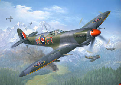Revell 04554 SPITFIRE MK IXC Maquettes 1:48 Revell 04554 SPITFIRE MK IXC Maquettes 1:48