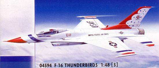 Revell 04594 F16 THUNDERBIRD PROFINISH Maquettes 1:48 Revell 04594 F16 THUNDERBIRD PROFINISH Maquettes 1:48