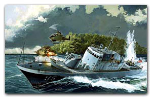 GUN BOAT USS DEFIANCE 1/131