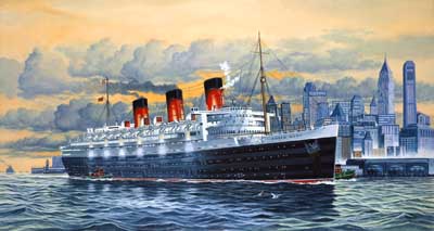 Revell 05203 QUEEN MARY Plastic models 1:570