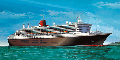Revell 05223 QUEEN MARY 2 Plastic models 1:400